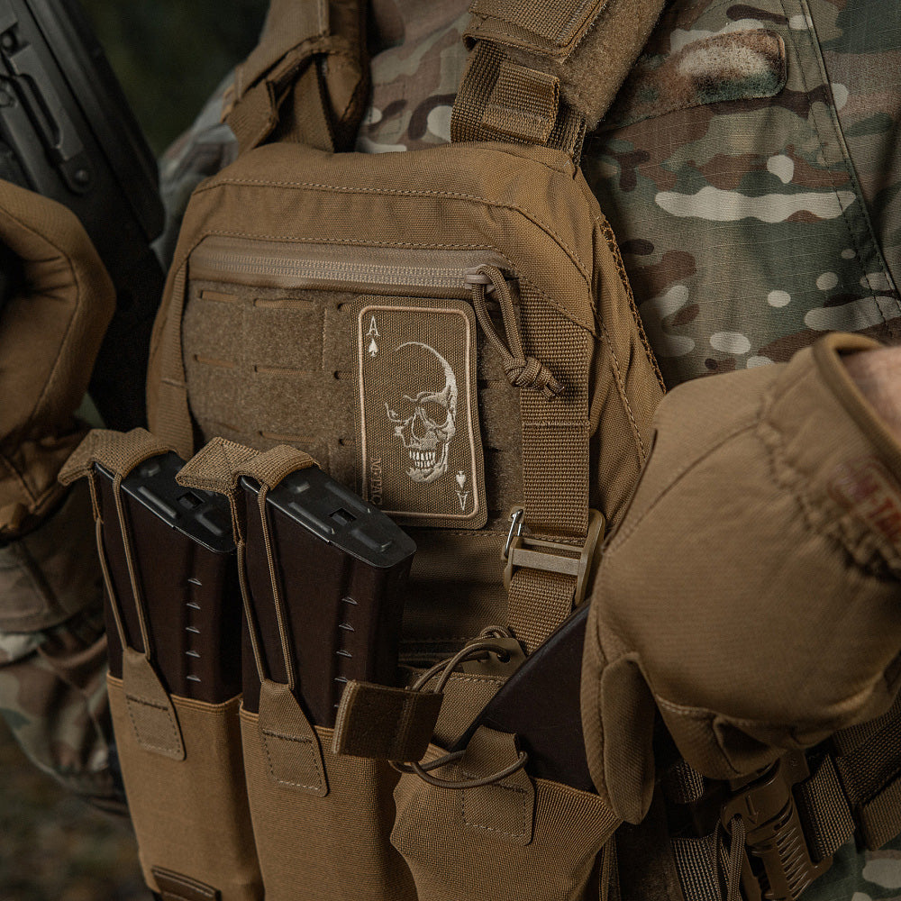 Patch Face of war (Embroidery)
