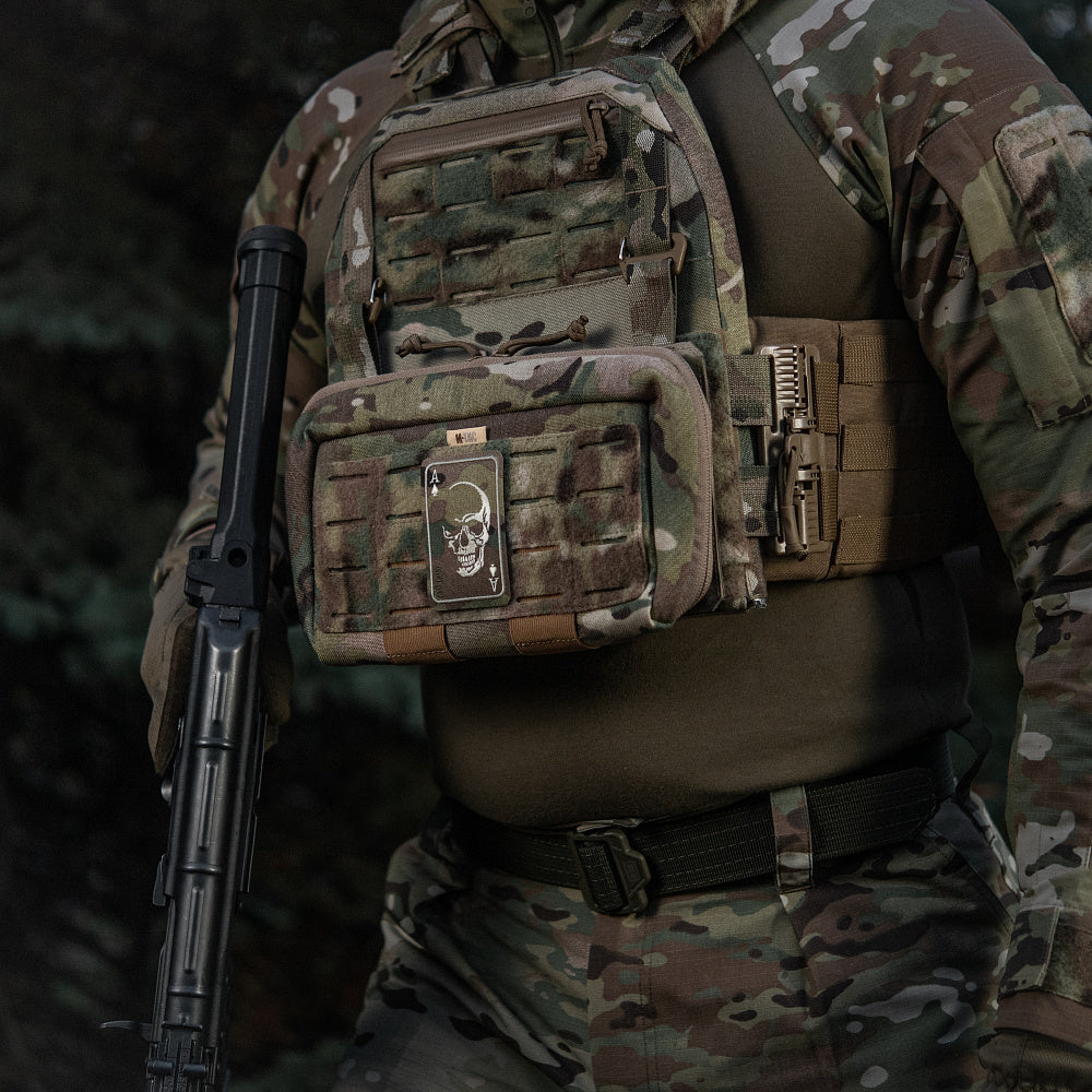 Patch Face of war (Embroidery)