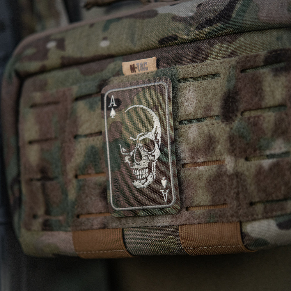 Patch Face of war (Embroidery)