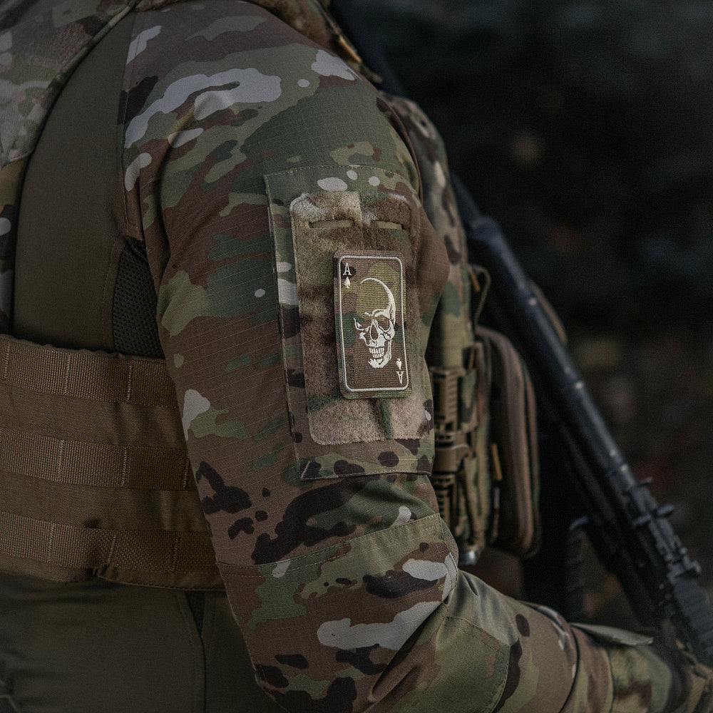 Patch Face of war (Embroidery)