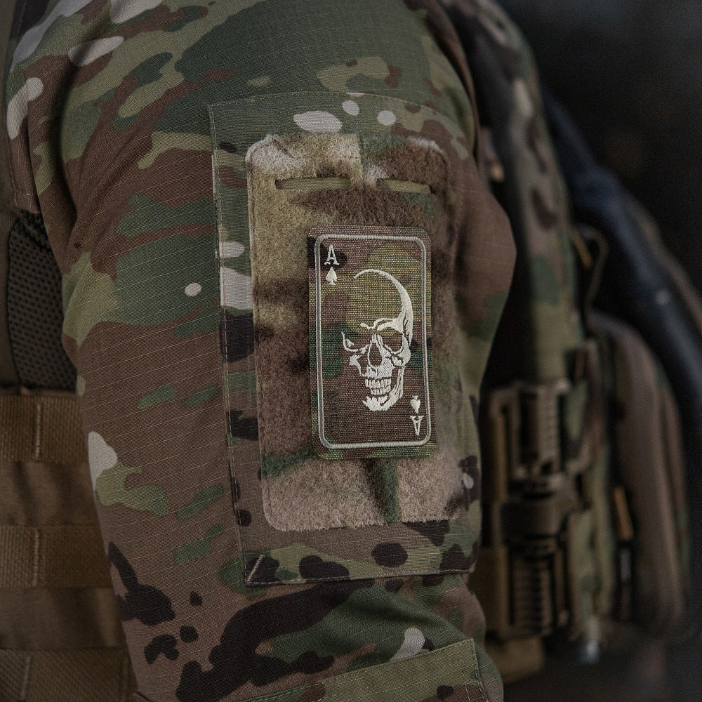 Patch Face of war (Embroidery)