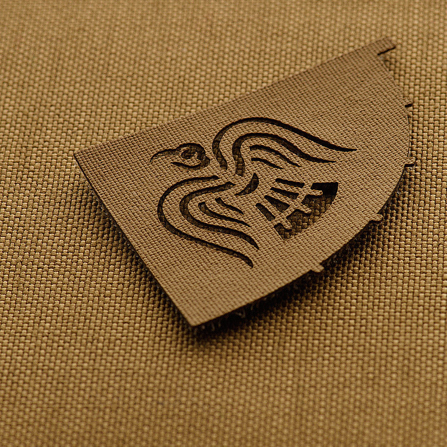 Patch Raven Flag Cutout Laser Cut