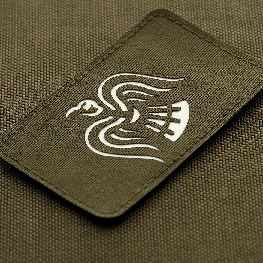 Patch Raven Flag Laser Cut