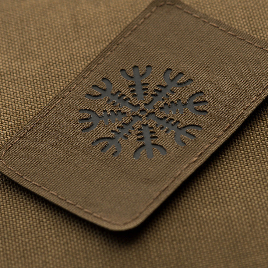 Patch Helmet of Horror horizontal Laser Cut
