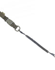 Safety cord Medium with D-ring and Fastex