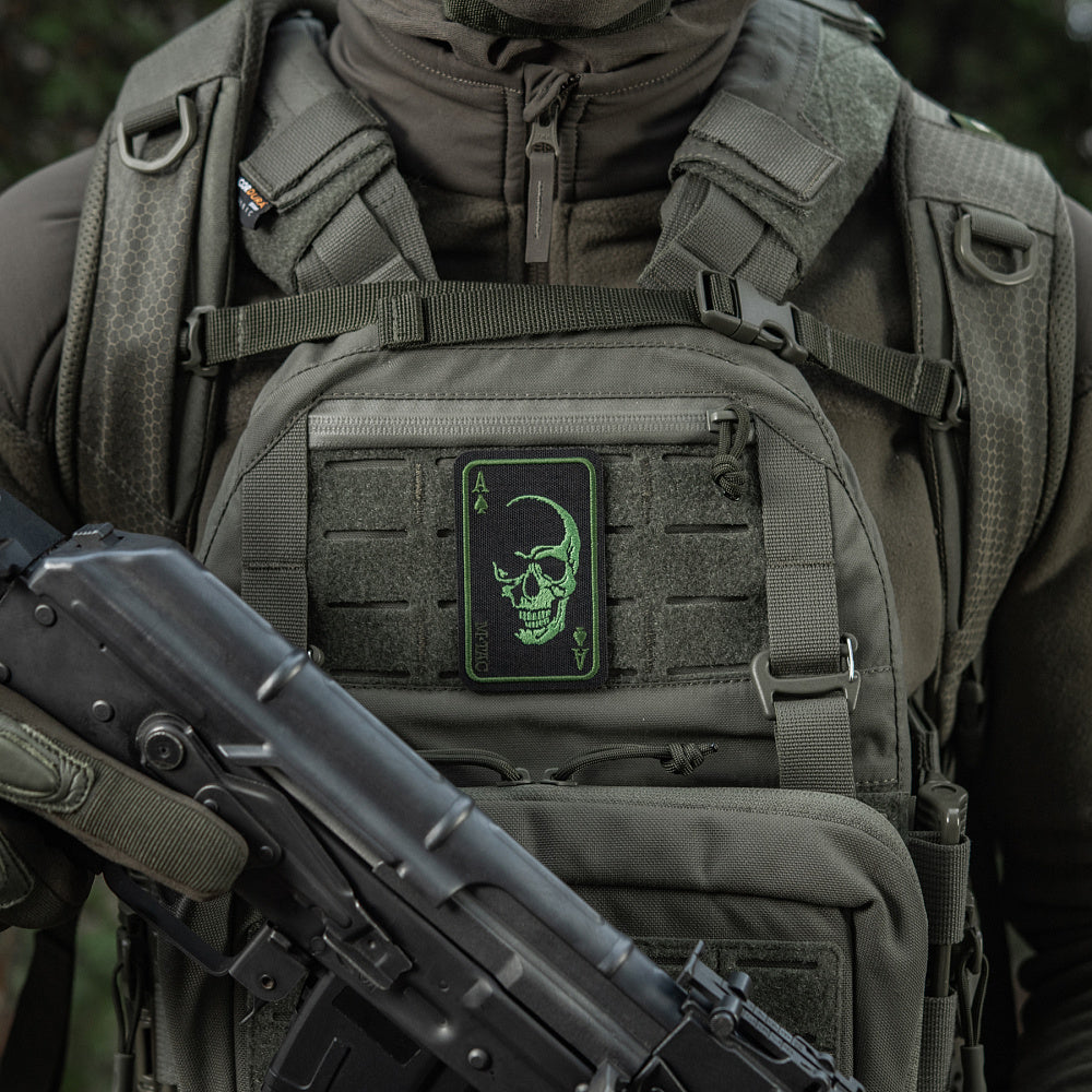 Patch Face of war (Embroidery)