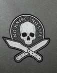 Sticker No Knife-No Life Reflective