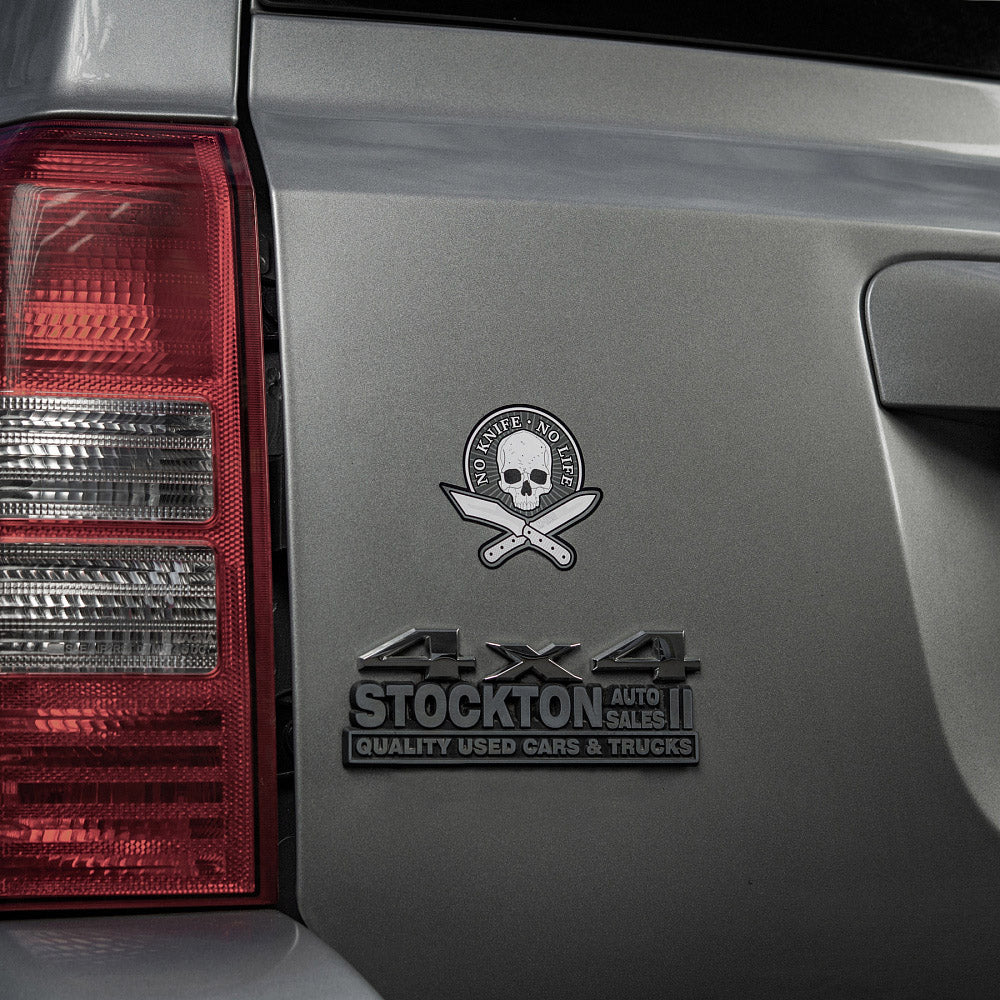 Sticker No Knife-No Life Reflective