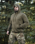 Cotton Raglan Hard Hoodie