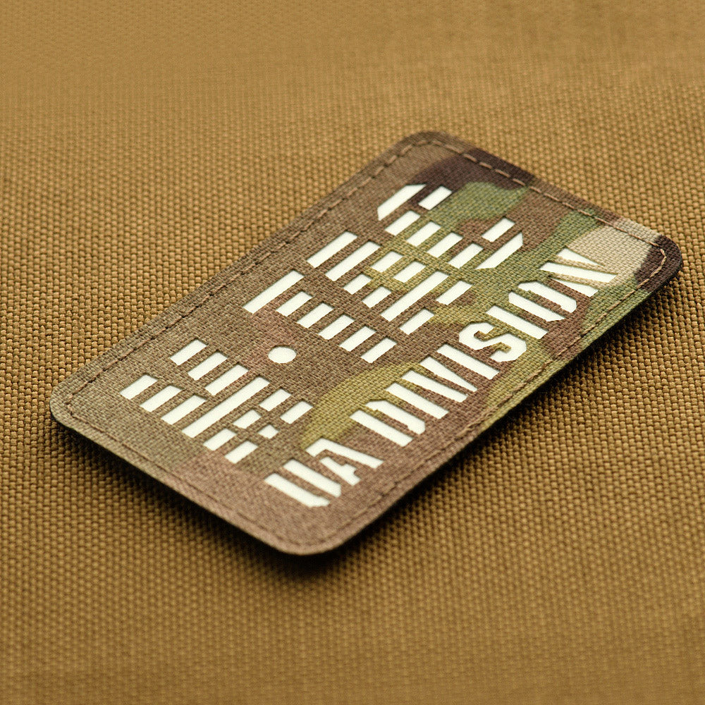 Patch UA Division Laser Cut