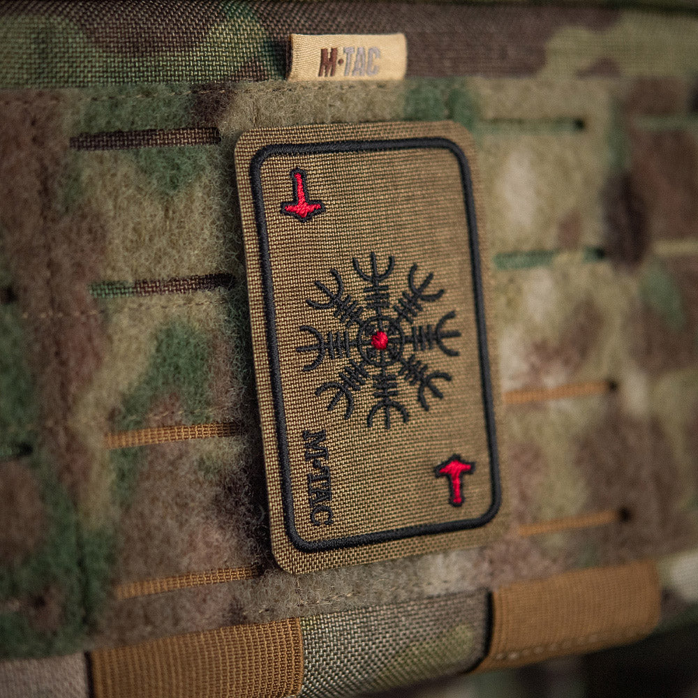 Patch map Helmet of Horror (embroidery)