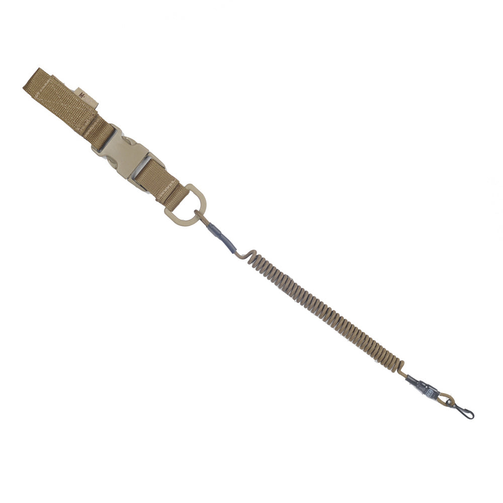 Safety Cord Lite for carbine with D-ring and fastex