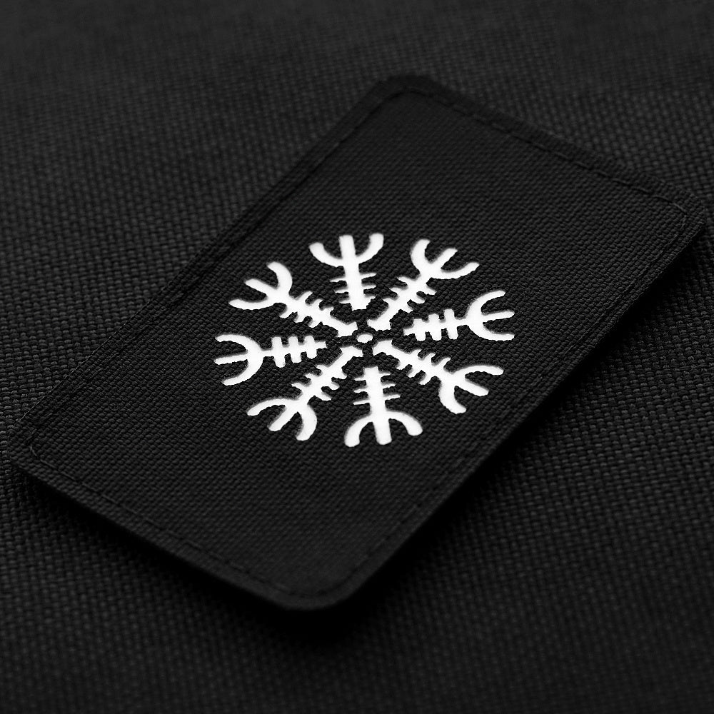 Patch Helmet of Horror horizontal Laser Cut