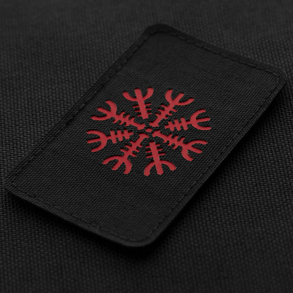 Patch Helmet of Horror horizontal Laser Cut