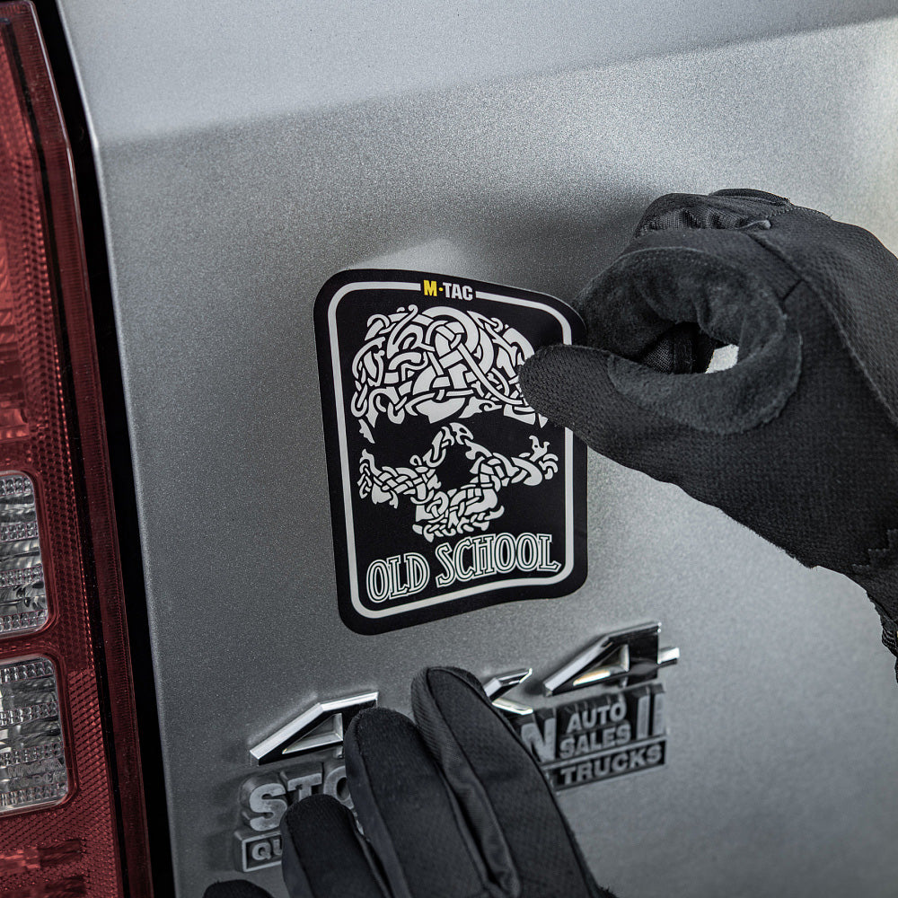 Sticker Old School Large reflective