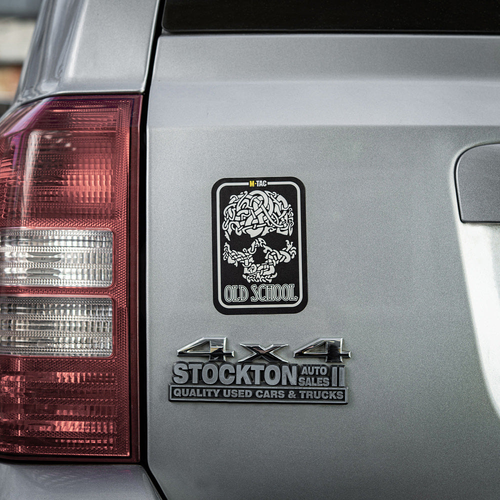 Sticker Old School Large reflective