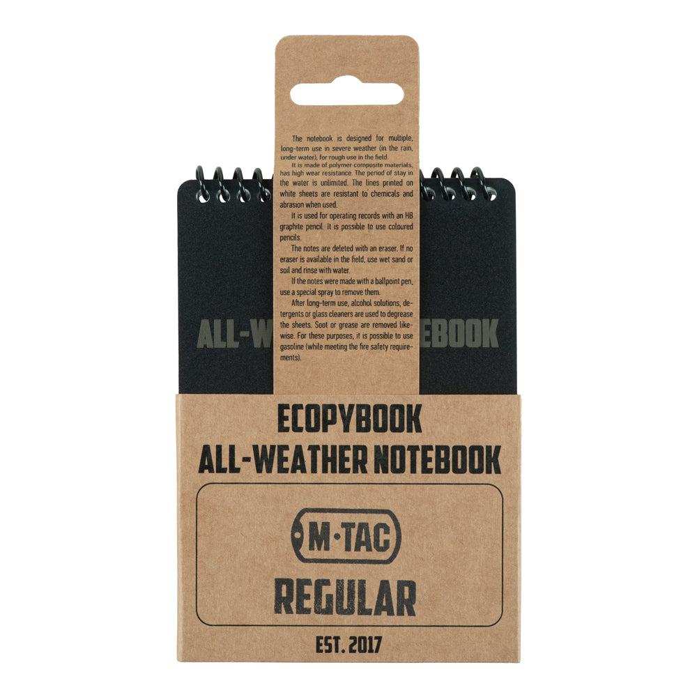 Ecopybook Tactical An all-weather notebook