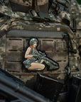 Patch Tactical girl 