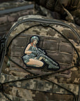 Patch Tactical girl 