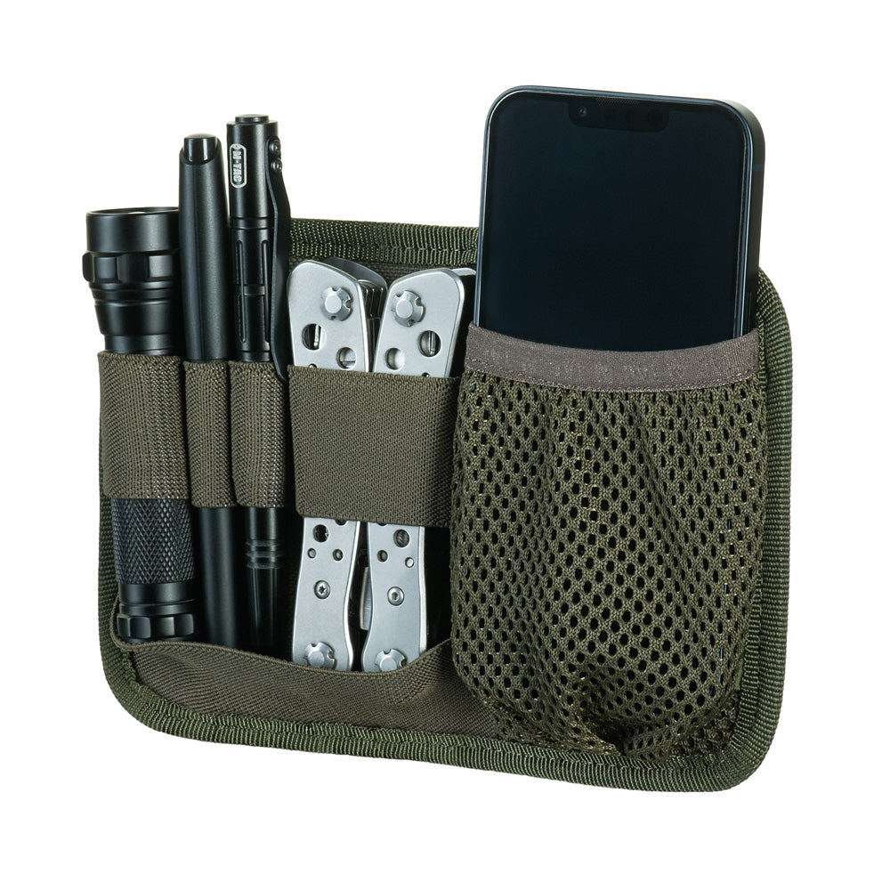 Hook &amp; loop low profile admin panel