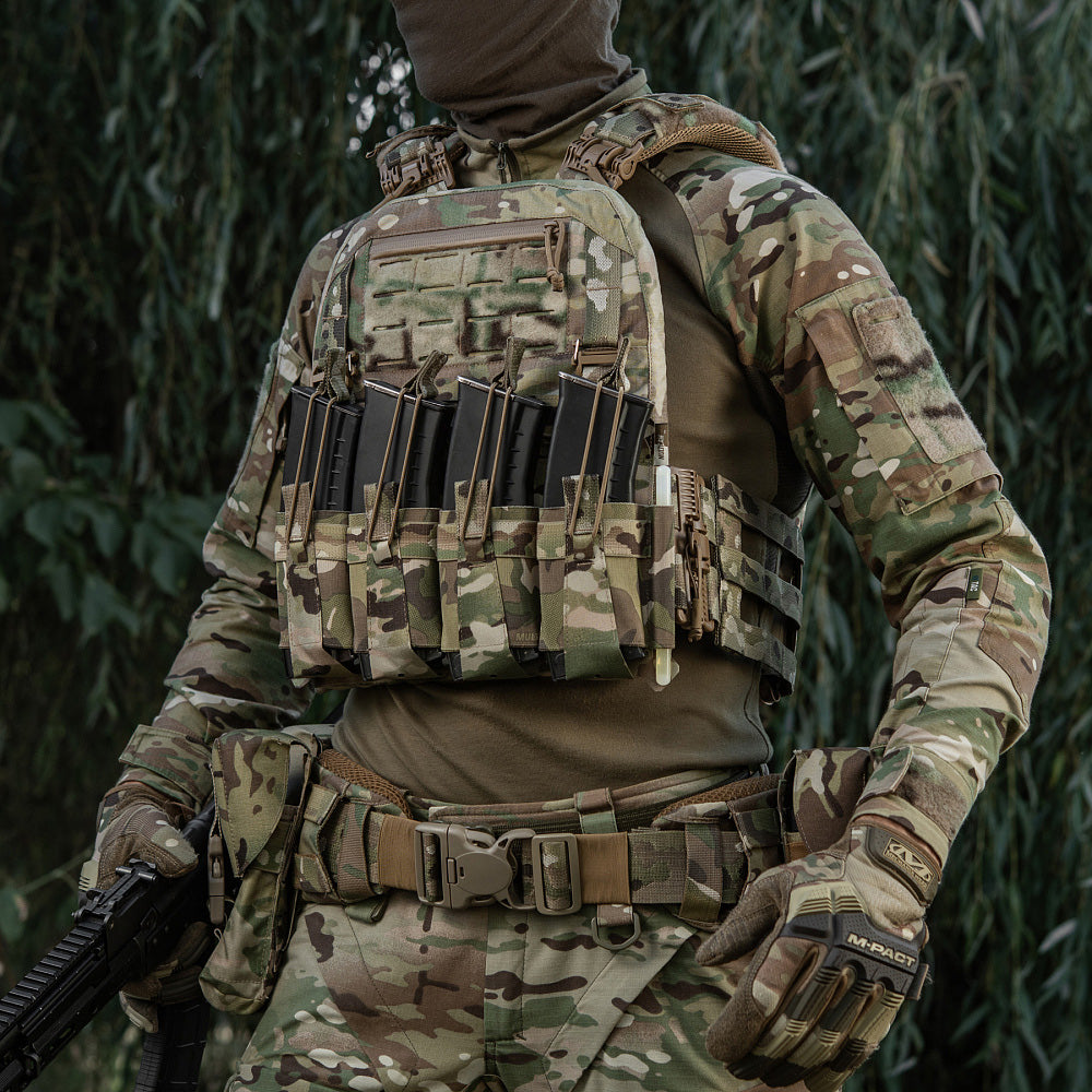 Front Panel for plate carrier Cuirass QRS for 4 Magazine