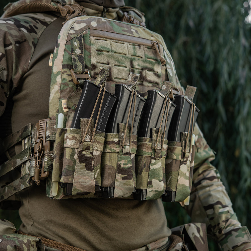 Front Panel for plate carrier Cuirass QRS for 4 Magazine