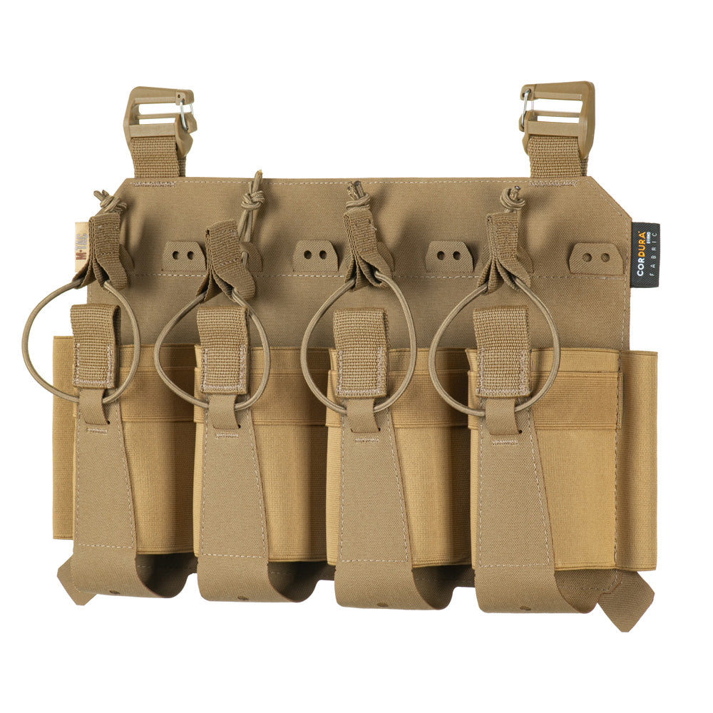 Front Panel for plate carrier Cuirass QRS for 4 Magazine