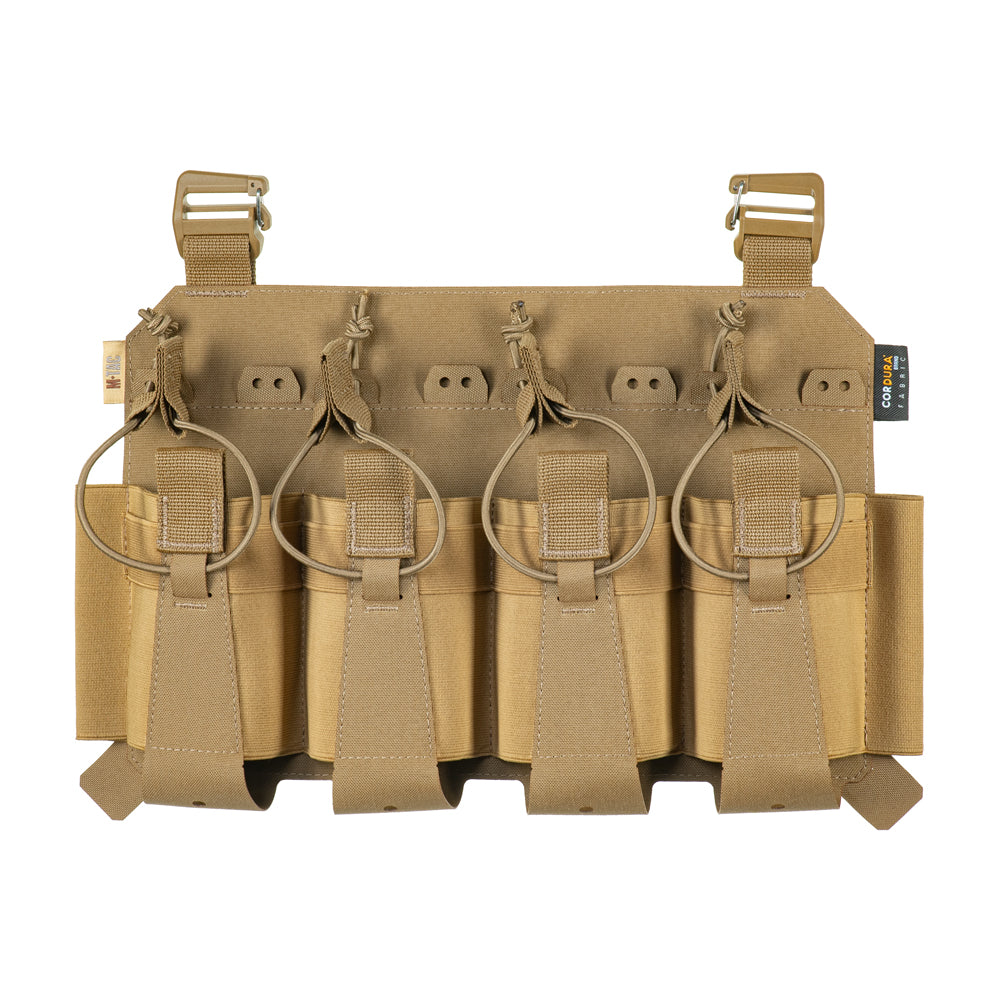 Front Panel for plate carrier Cuirass QRS for 4 Magazine
