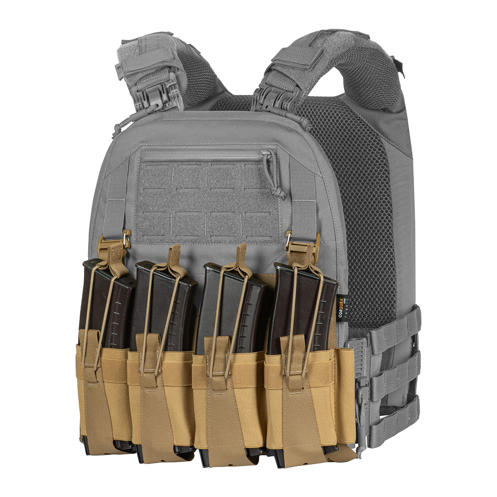 Front Panel for plate carrier Cuirass QRS for 4 Magazine