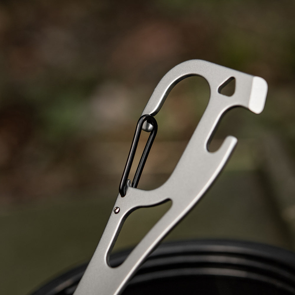 Spork Cutlery set with a Carabiner