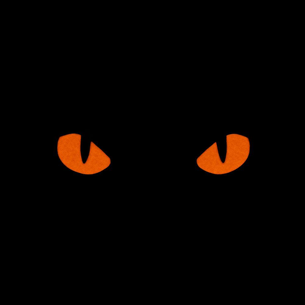 Patch Cat Eyes Laser Cut