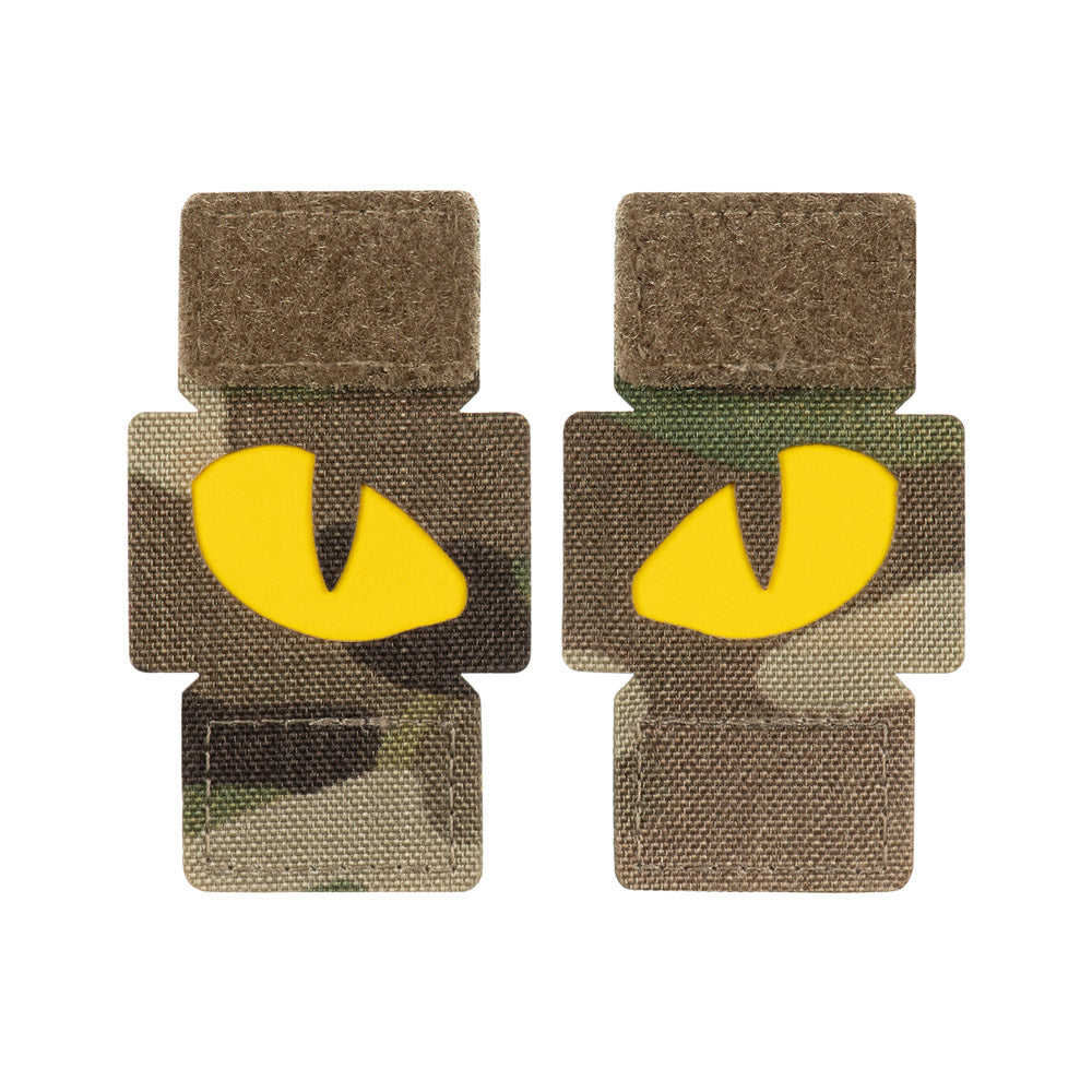 Patch Tiger Eyes Laser Cut (couple)