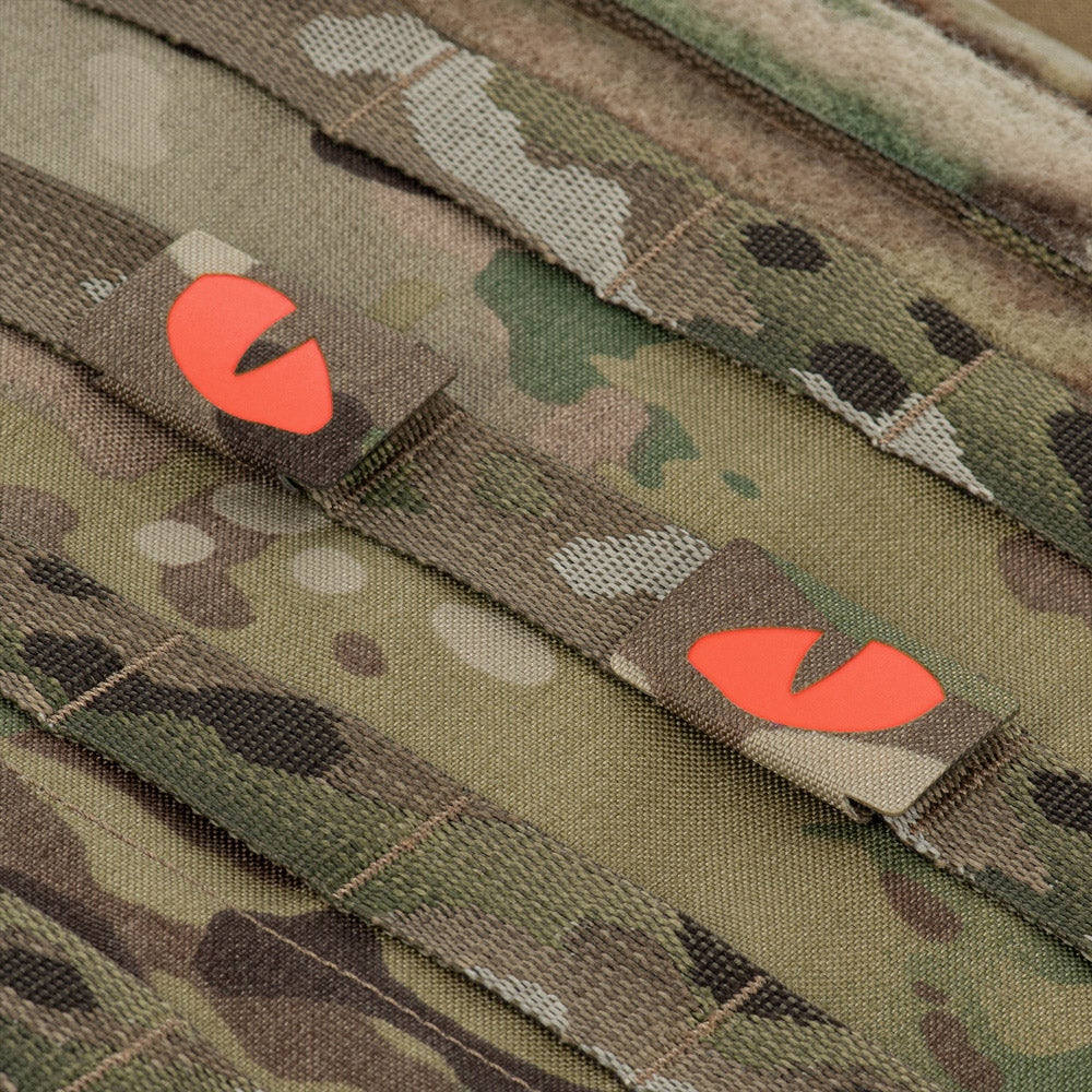 Patch Tiger Eyes Laser Cut (couple)