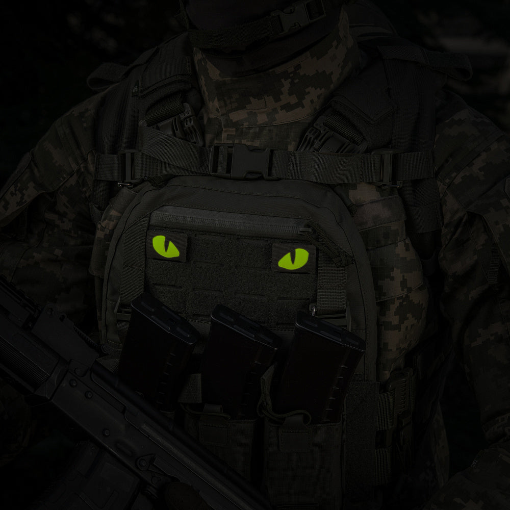 Patch Tiger Eyes Laser Cut (couple)