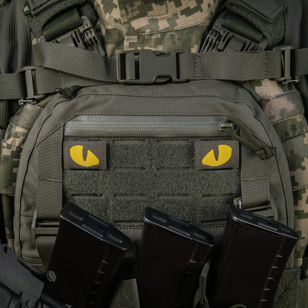 Patch Tiger Eyes Laser Cut (couple)