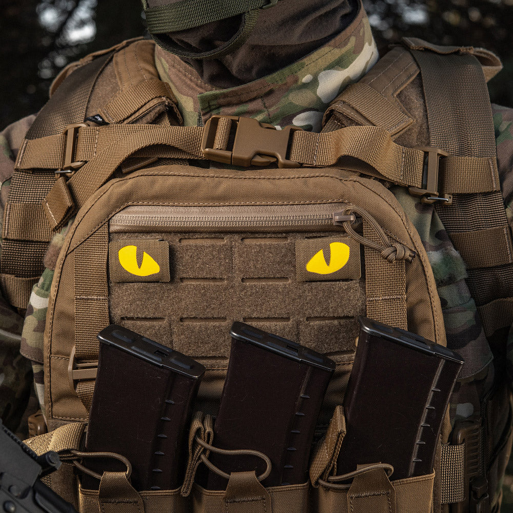 Patch Tiger Eyes Laser Cut (couple)