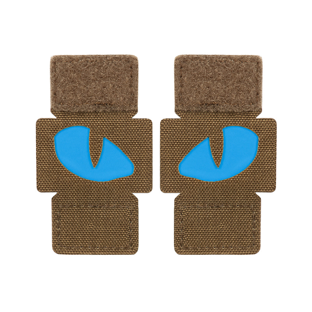 Patch Tiger Eyes Laser Cut (couple)