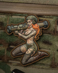 Patch Tactical girl 
