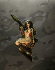 Sticker Tactical girl 