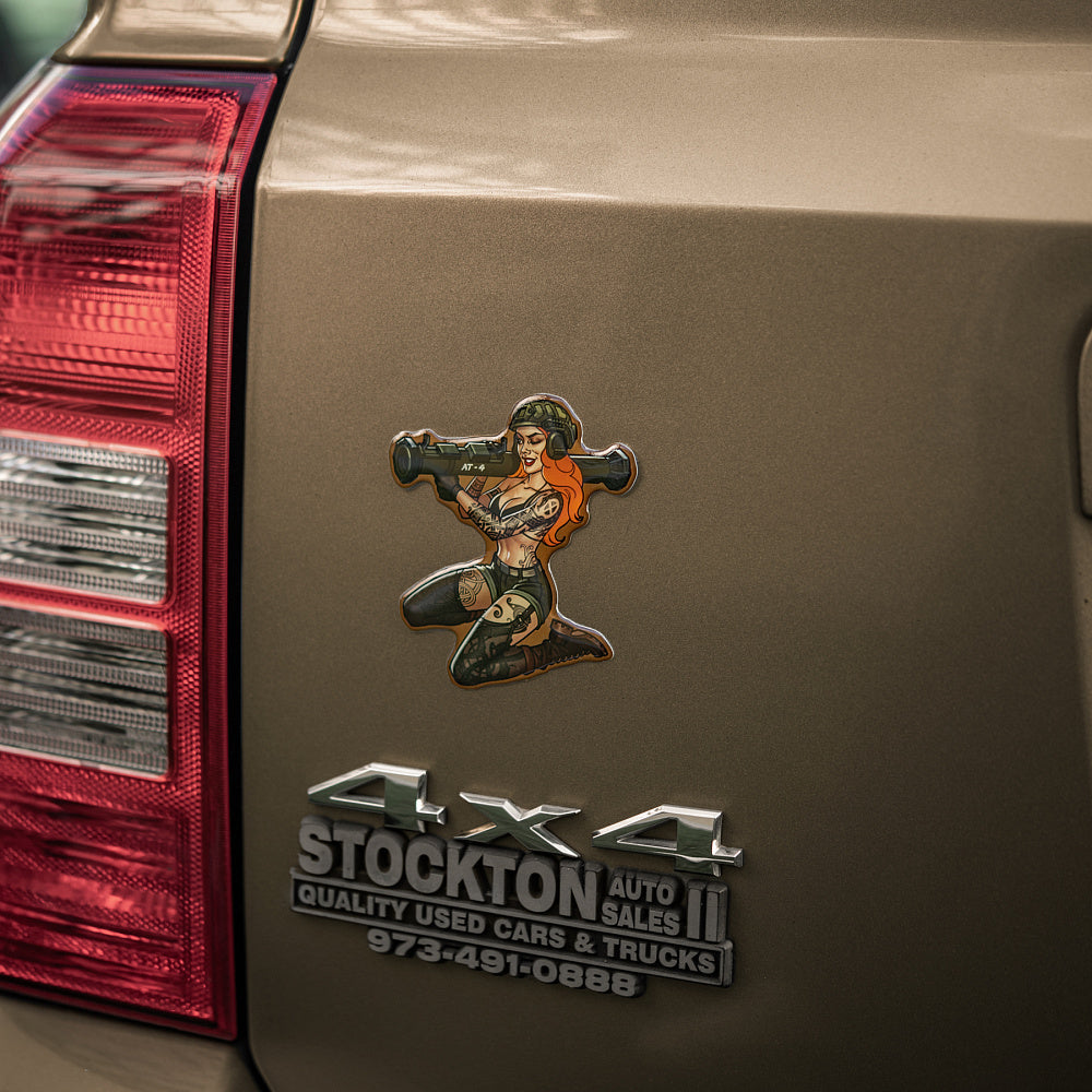 Sticker Tactical girl 