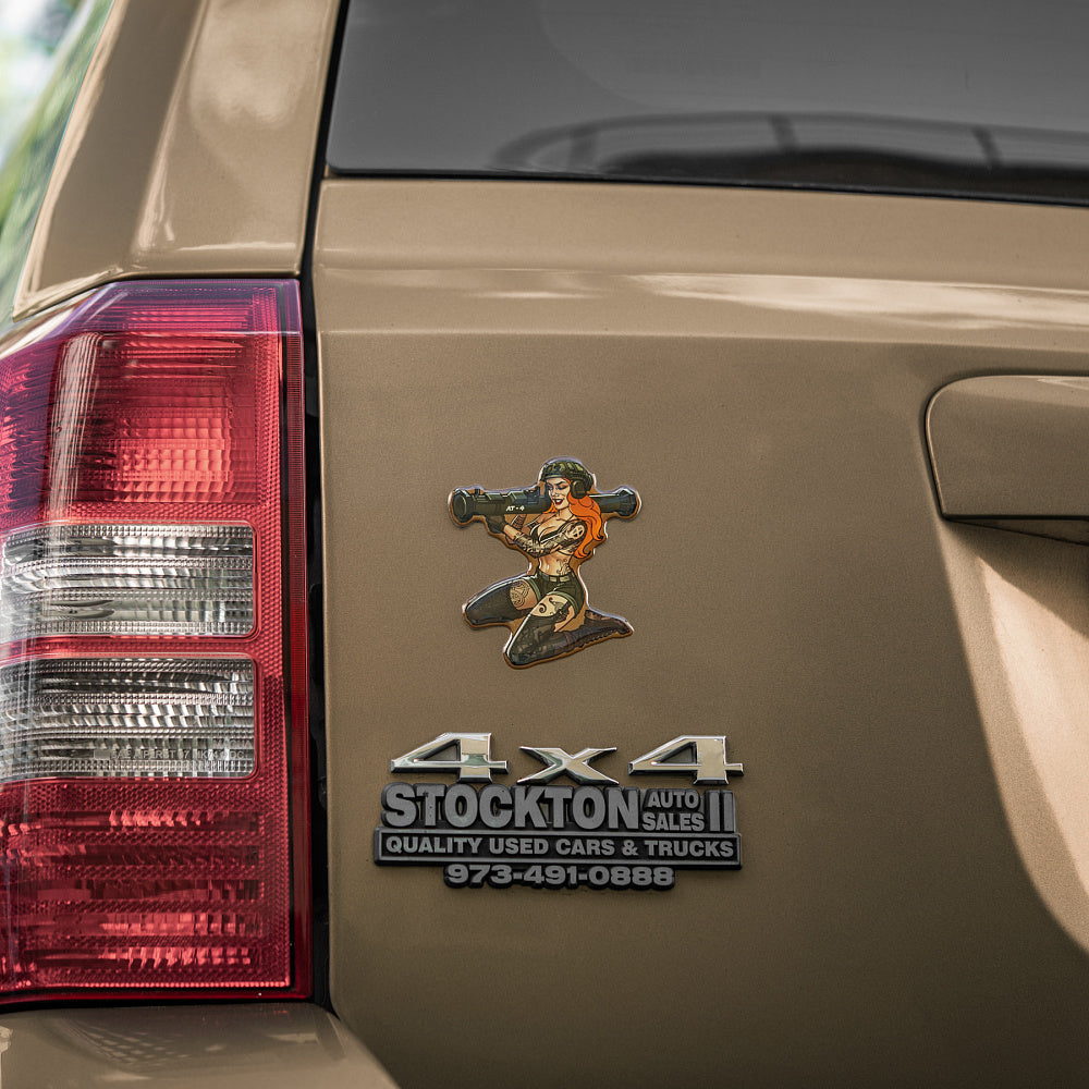 Sticker Tactical girl 