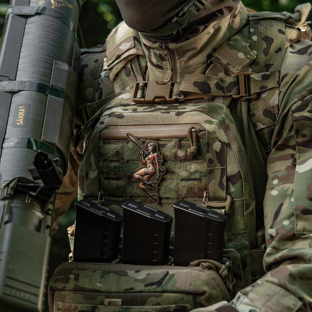 Patch Tactical girl 