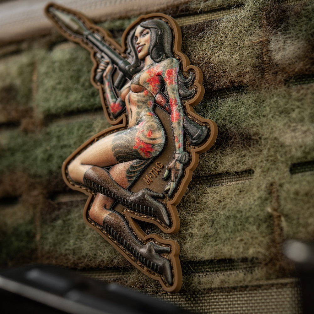 Patch Tactical girl 