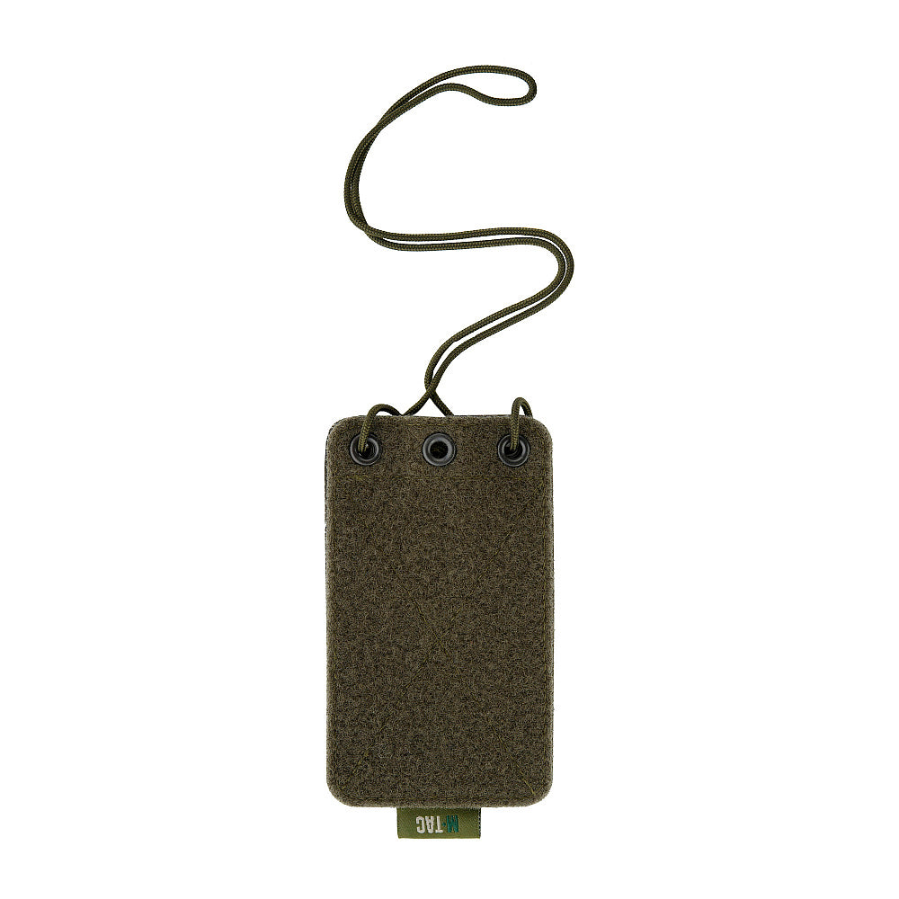 M-Tac Tactical Badge Holder Hanging ID Card Case Hook Surface Draw Cord