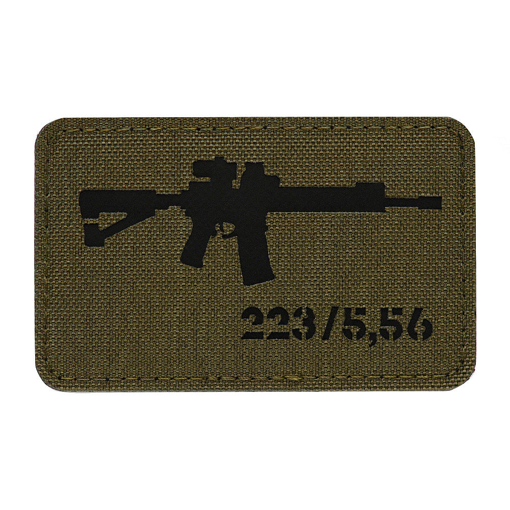 Patch AR-15 223/5,56 Laser Cut