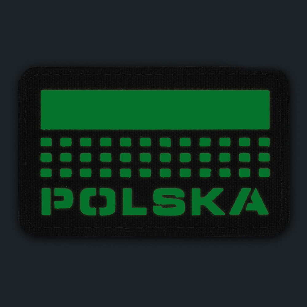 Patch Polska (with flag) 50x80 Laser Cut