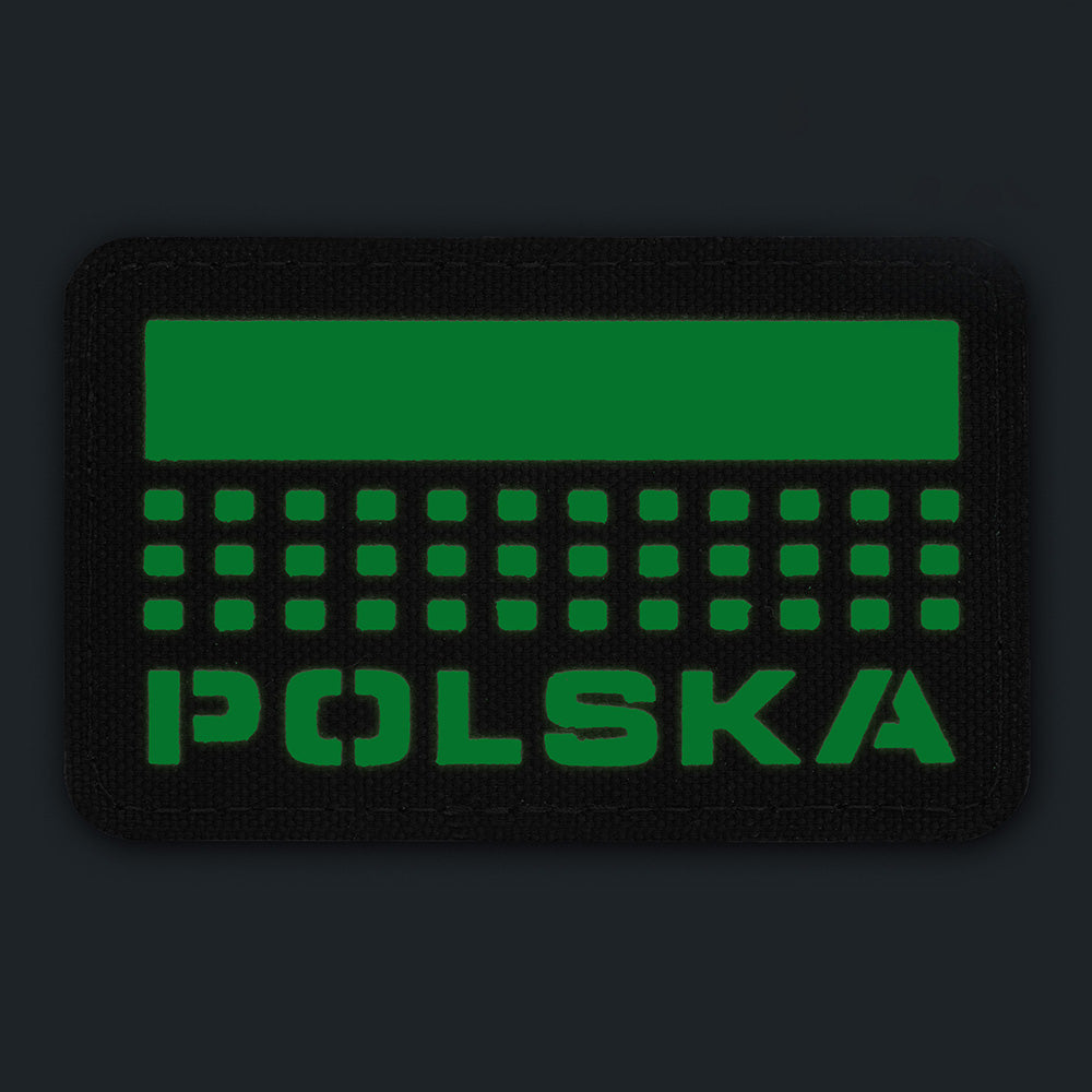 Patch Polska (with flag) 50x80 Laser Cut