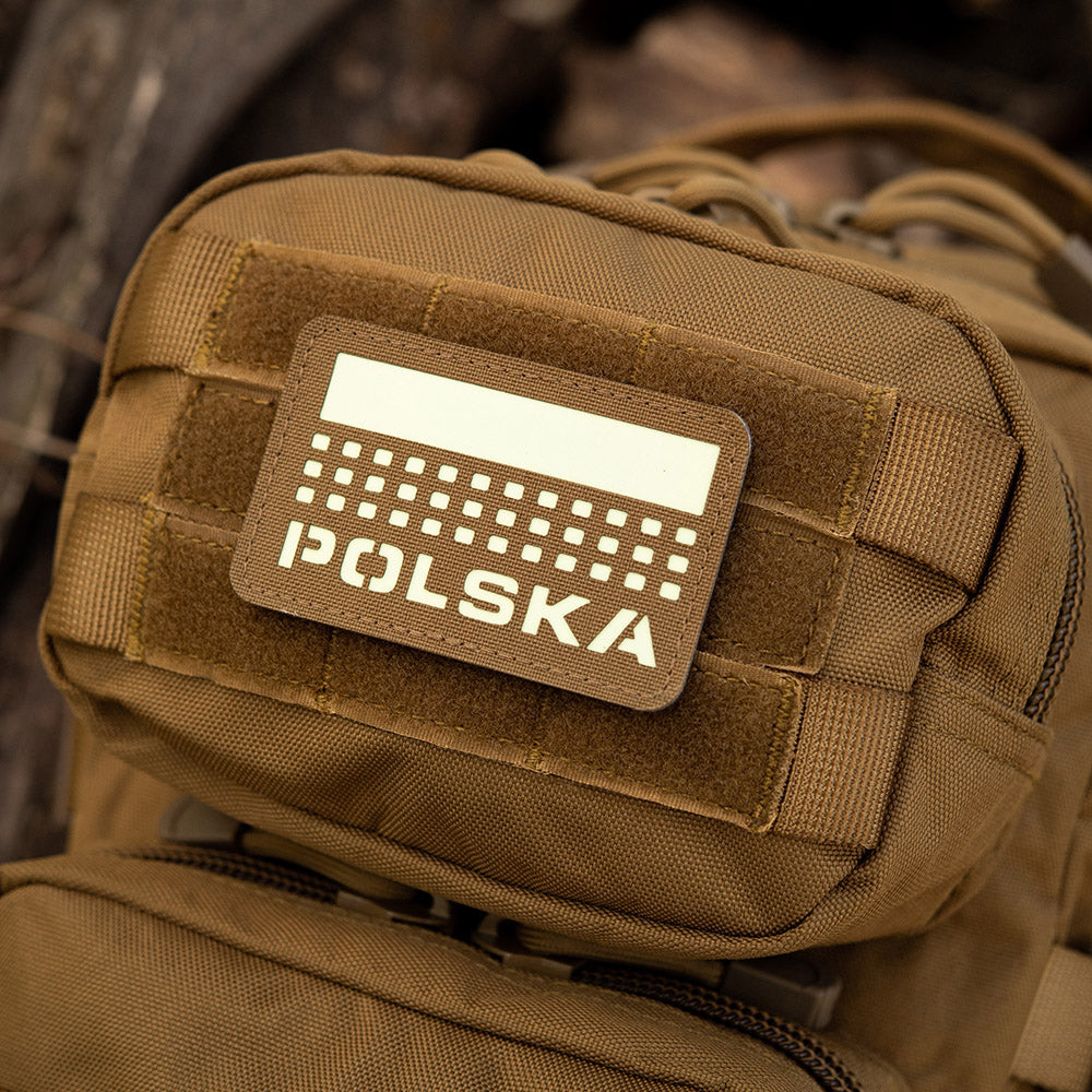 Patch Polska (with flag) 50x80 Laser Cut