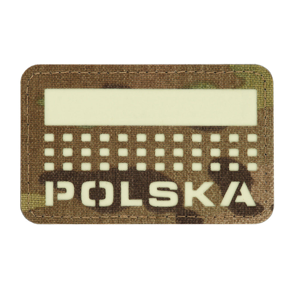 Patch Polska (with flag) 50x80 Laser Cut