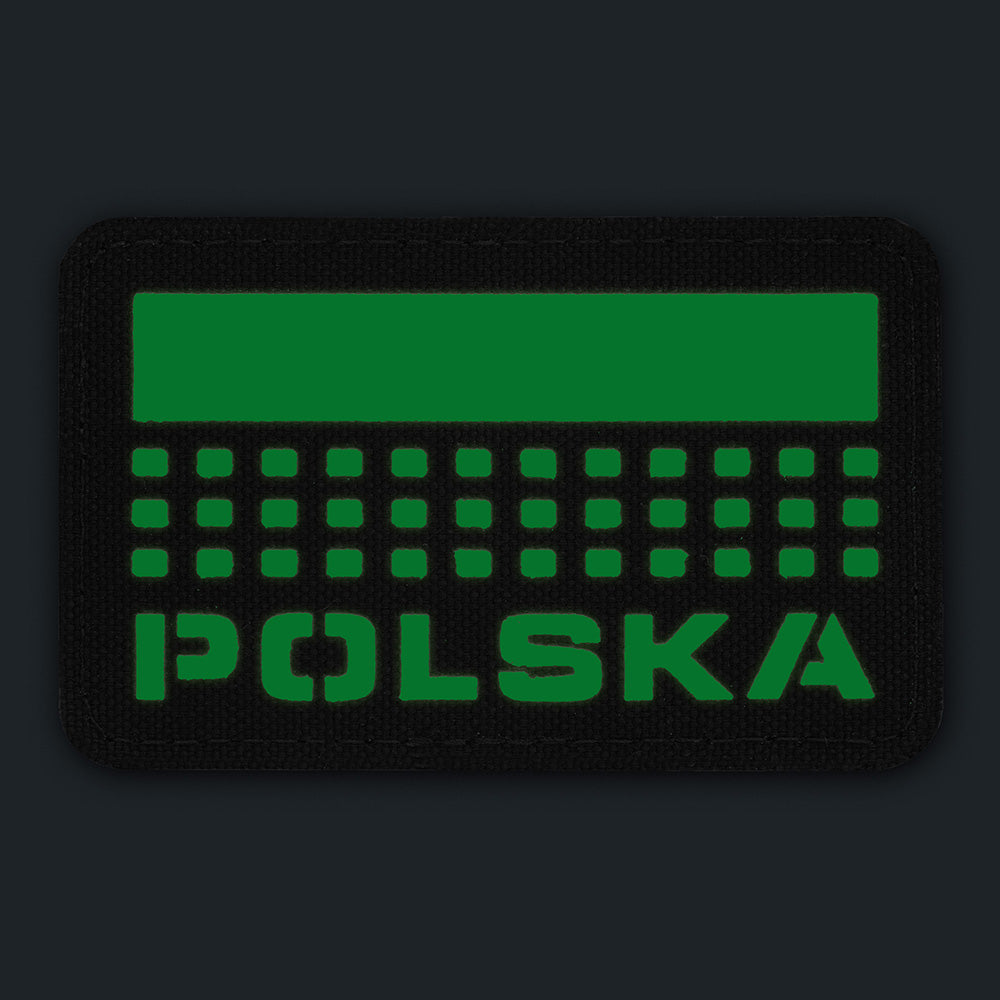 Patch Polska (with flag) 50x80 Laser Cut